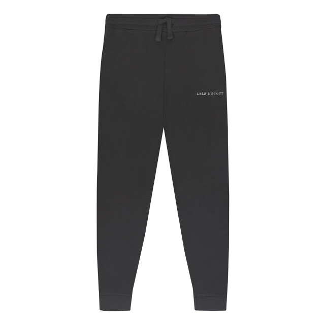 Lyle and Scott Sweat broek script gun metal MLB2021V - W635 Gunmetal large