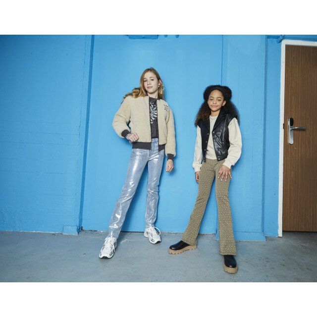 Indian Blue Meisjes winterjas bomber teddy - IBGW24-1001-2020 large