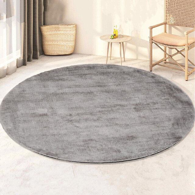 Velaar Milan königlich viscose vloerkleed rond laagpolig 195 cm rond 3038544 large