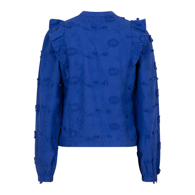 Indian Blue Meisjes shirt ls bloemen ruffel konings IBGW24-5104-7578 large
