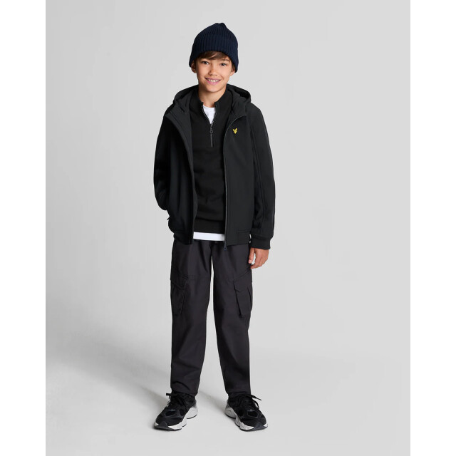 Lyle and Scott Softshell jas met capuchon jet JKB2102V-Z865 Jet zwart large