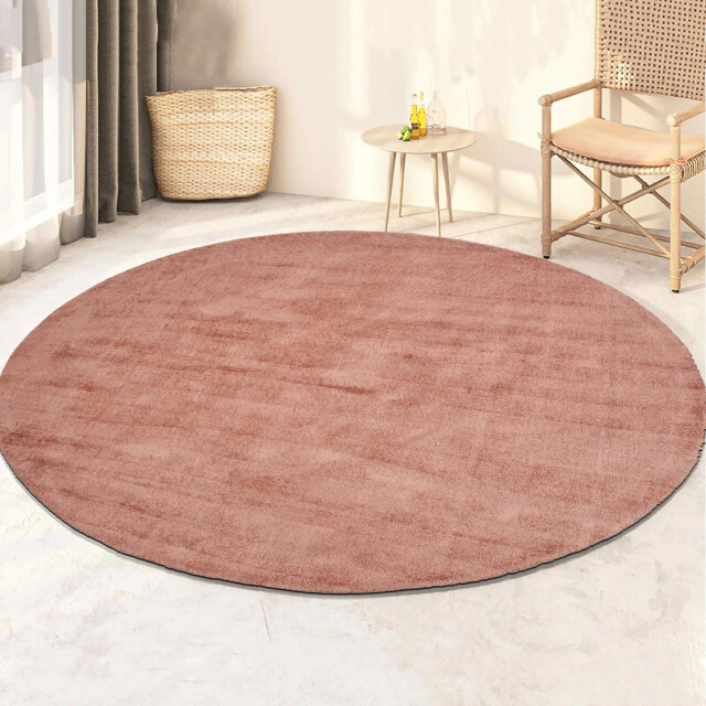 Velaar Milan königlich viscose vloerkleed rond laagpolig 195 cm rond 3038536 large