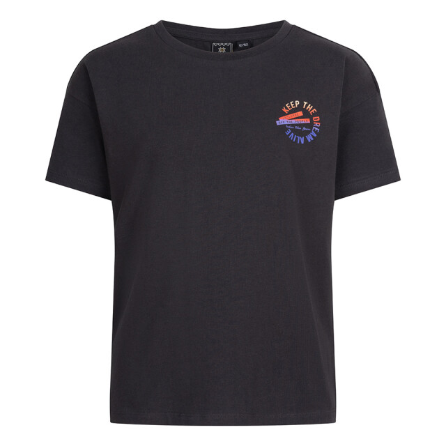 Indian Blue Meisjes t-shirt festival oversized phantom IBGS24-3158-970 large