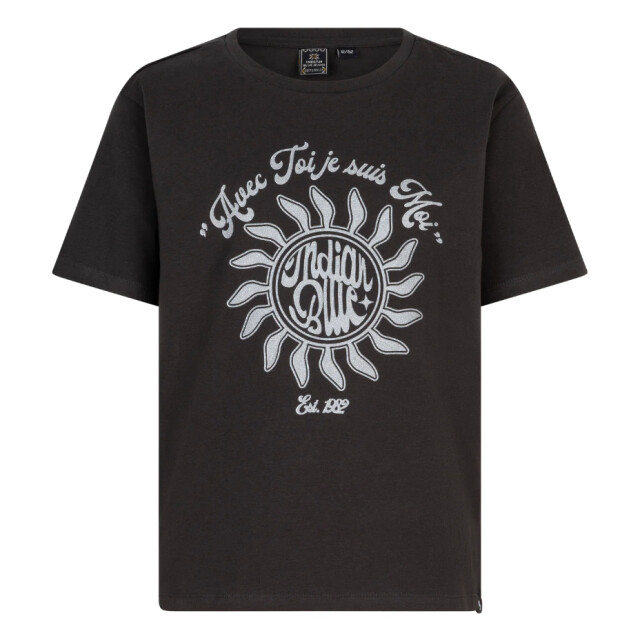 Indian Blue Meisjes t-shirt avec-toi phantom IBGW24-3101-1919 large
