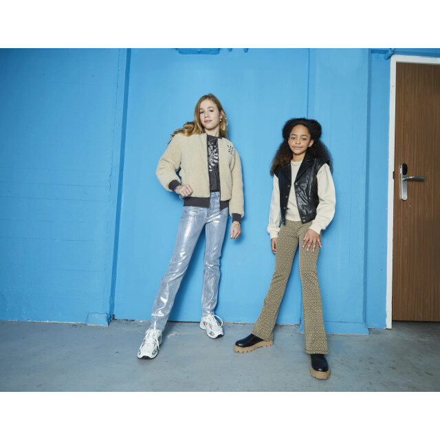 Indian Blue Meisjes winterjas bomber teddy - IBGW24-1001-2020 large