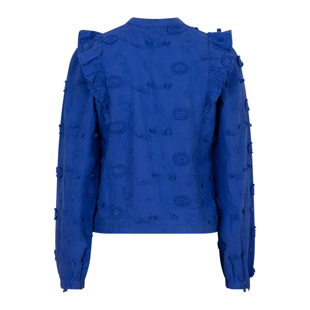 Indian Blue Meisjes shirt ls bloemen ruffel konings IBGW24-5104-7578 large