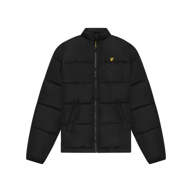 Lyle and Scott Winterjas puffer met capuchon z865 jet JKB2104V-Z865 Jet zwart large