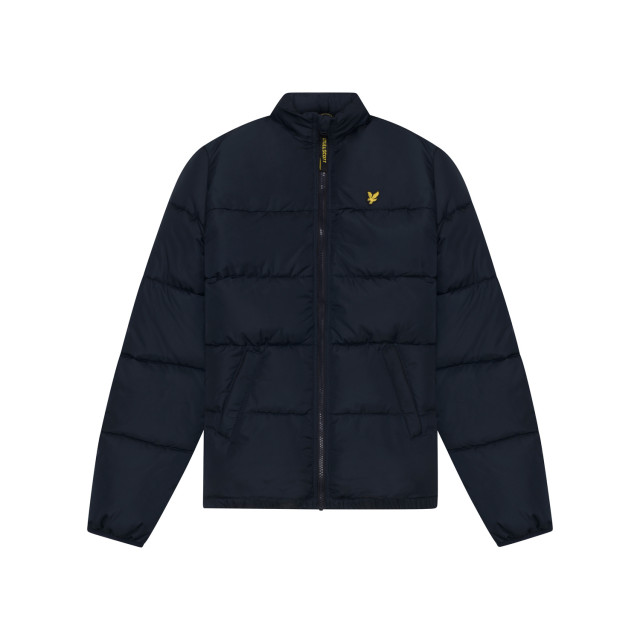 Lyle and Scott Winterjas puffer met capuchon z271 dark navy JKB2104V-Z271 Dark Navy blauw large