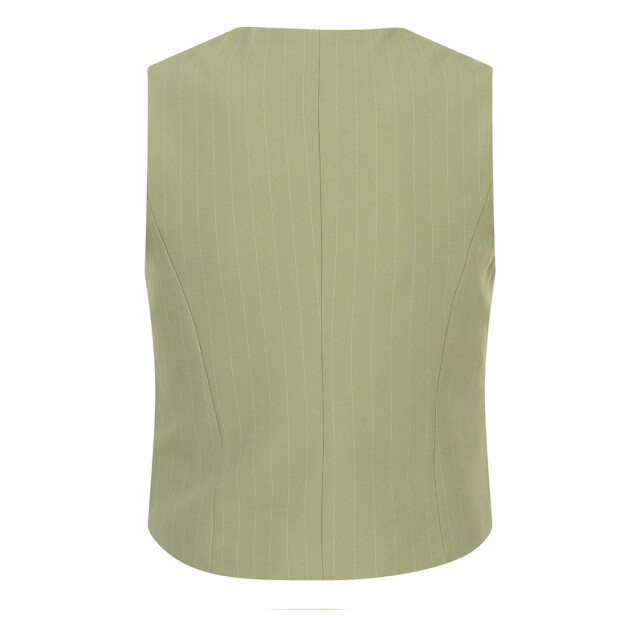 Indian Blue Meisjes gilet krijtstreep licht pastel IBGS24-1042-623 large