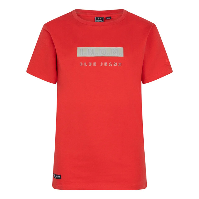 Indian Blue Jongens t-shirt indn koraal IBBS24-3617-291 large