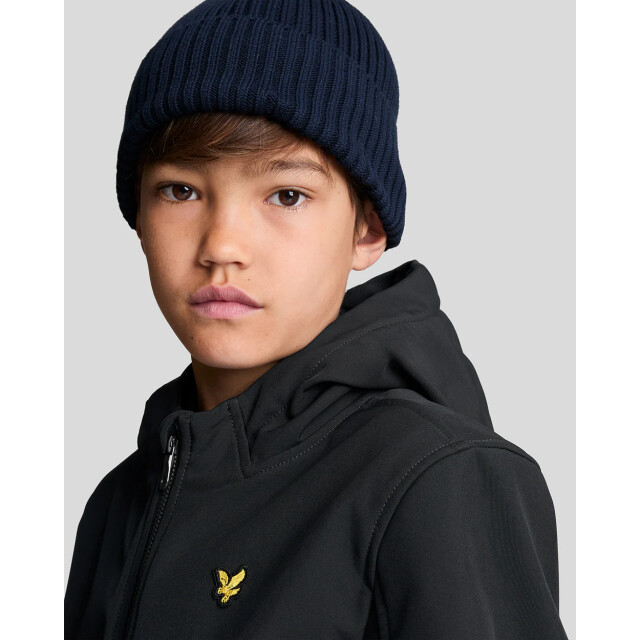 Lyle and Scott Softshell jas met capuchon jet JKB2102V-Z865 Jet zwart large