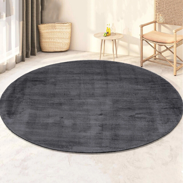 Velaar Milan königlich viscose vloerkleed rond laagpolig 115 cm rond 3038537 large
