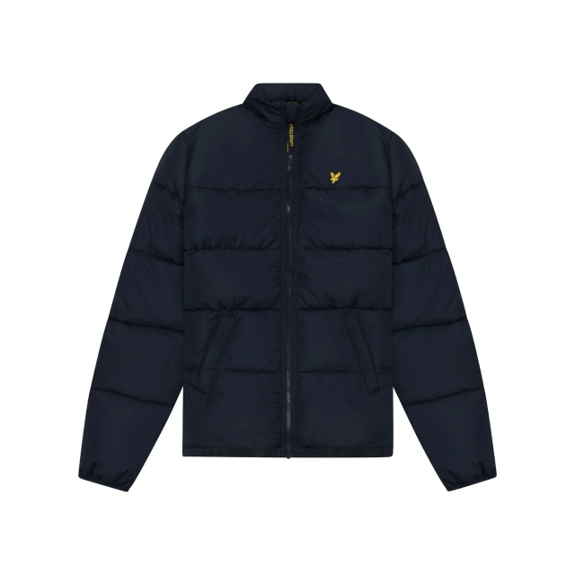 Lyle and Scott Winterjas puffer met capuchon z271 dark navy JKB2104V-Z271 Dark Navy blauw large