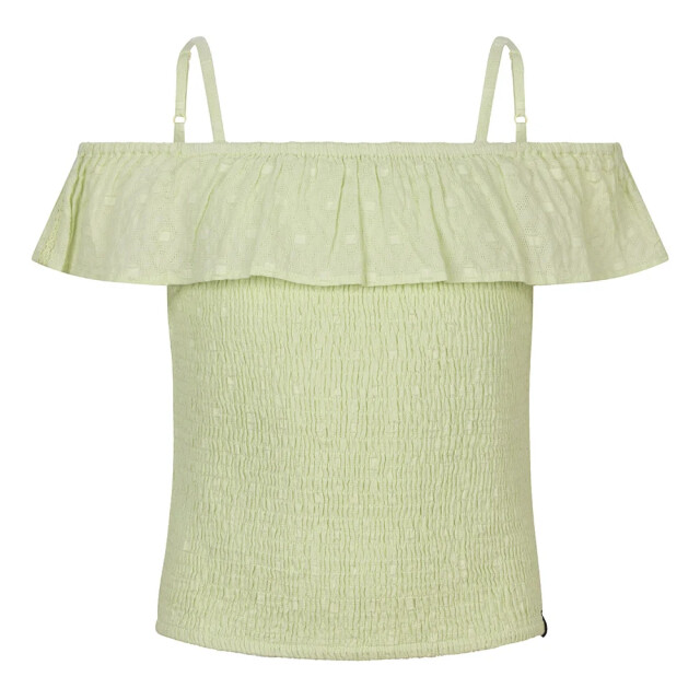 Indian Blue Meisjes top smock strapless licht pastel IBGS24-5186-623 large