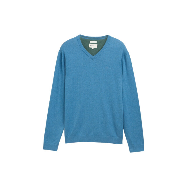 Tom Tailor V-neck stucture neck - 5219.30.0145 large