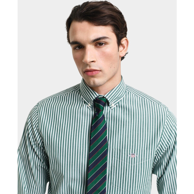 Gant Casual hemd lange mouw reg classic poplin stripe shi 3000130/362 186690 large