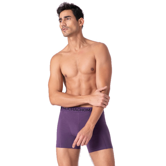 Muchachomalo Heren 2-pack boxershorts U-SOLID1010-1077 large