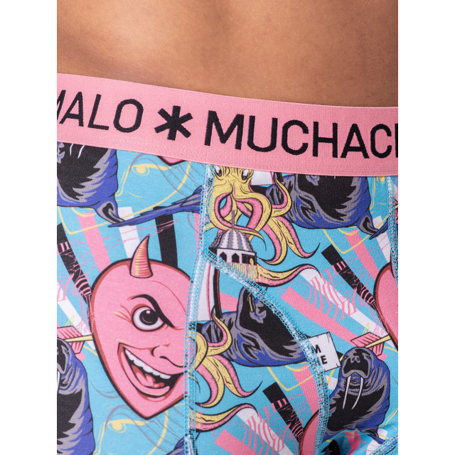 Muchachomalo Heren 2+2-pack boxershorts print/effen CDOUTLT225-226 large