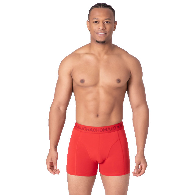 Muchachomalo Heren 12-pack boxershorts effen U-SOLID1010-1149 large