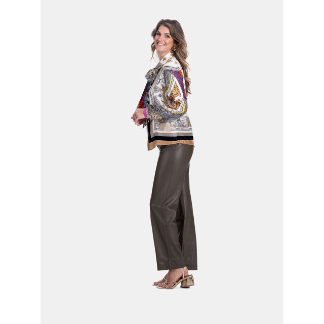 Mucho Gusto Blouse st. tropez tijdloze elegant in twill zijde Blouse St. Tropez Tijdloze Elegant in Twill Zijde large