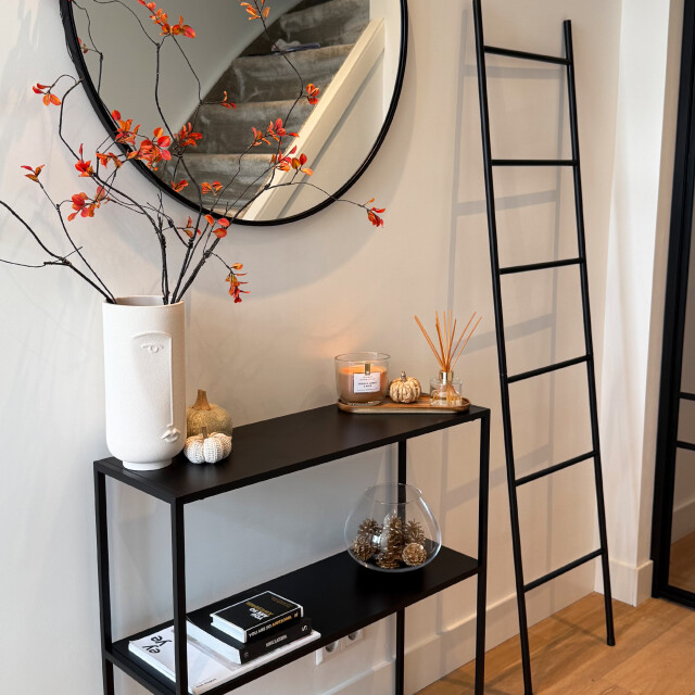 QUVIO Decoratieve ladder 171 x 41,5 cm ijzer - 2312585 large