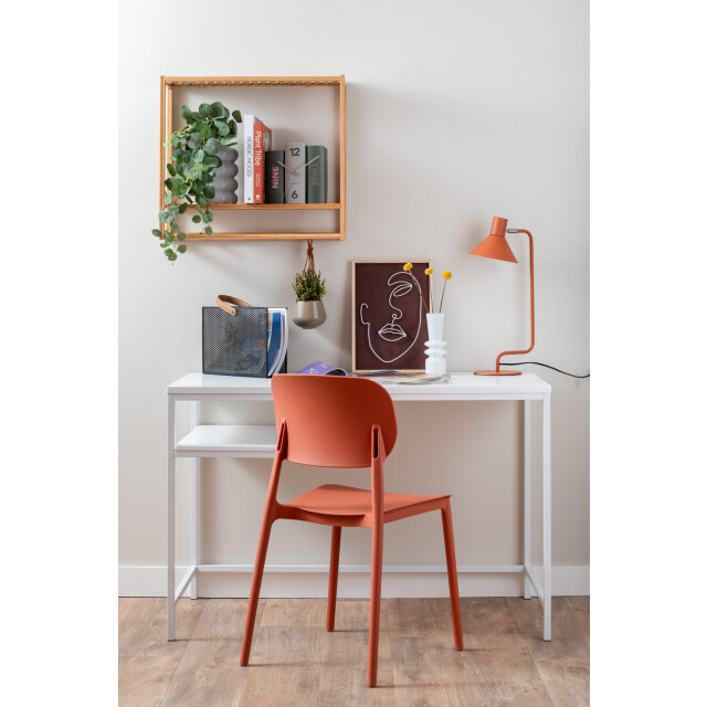 Leitmotiv eetkamerstoel cheer burned orange 2845175 large