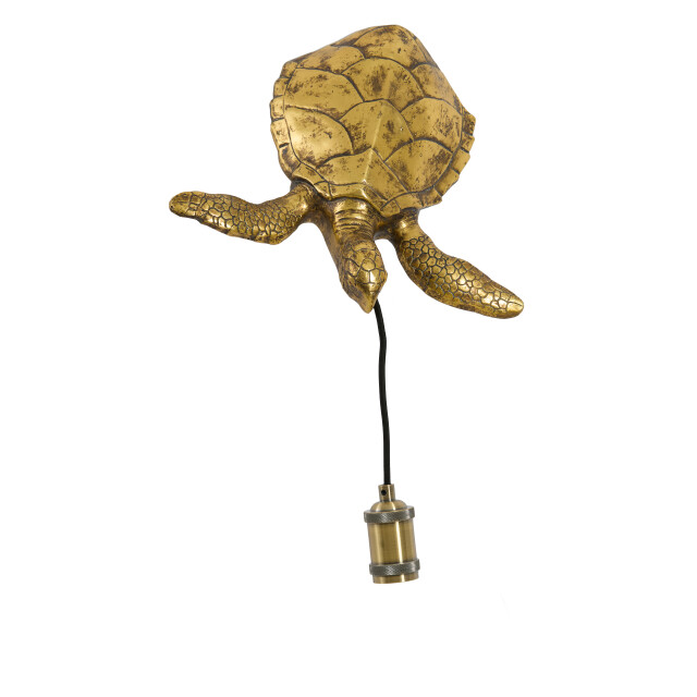Light & Living wandlamp turtle 35x26x20cm - 2946136 large