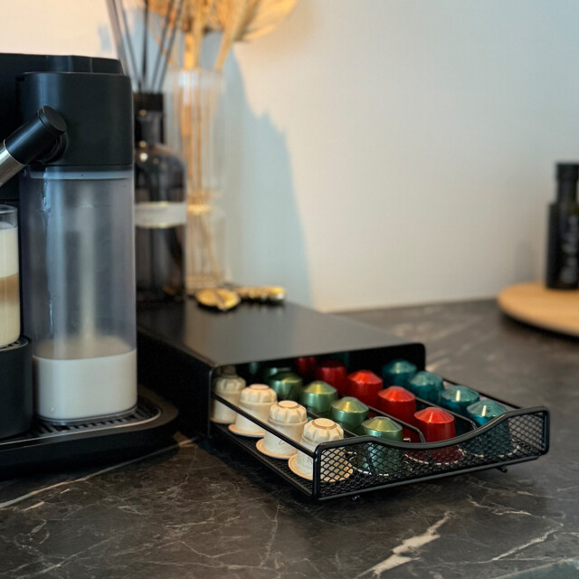 QUVIO Koffie cups lade voor 40 nespresso capsules - metaal 2180332 large