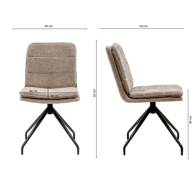 Kick Collection Kick draaistoel aron - 3039372 large