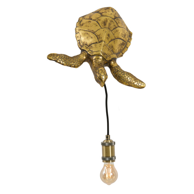 Light & Living wandlamp turtle 35x26x20cm - 2946136 large
