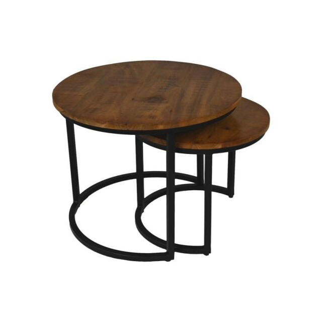 HSM Collection -ronde bijzettafel ronin s/2-ø70x46 / 2923257 large