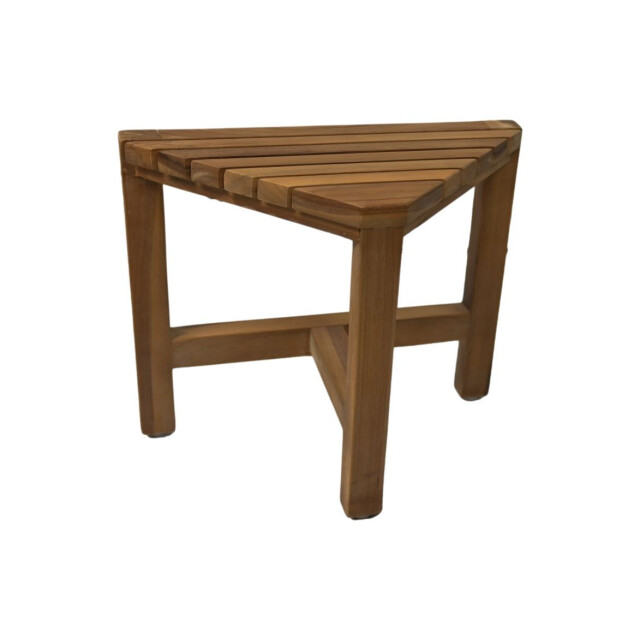 HSM Collection -driehoekige tuinbijzettafel s/2-38x20x32--teak 2924062 large