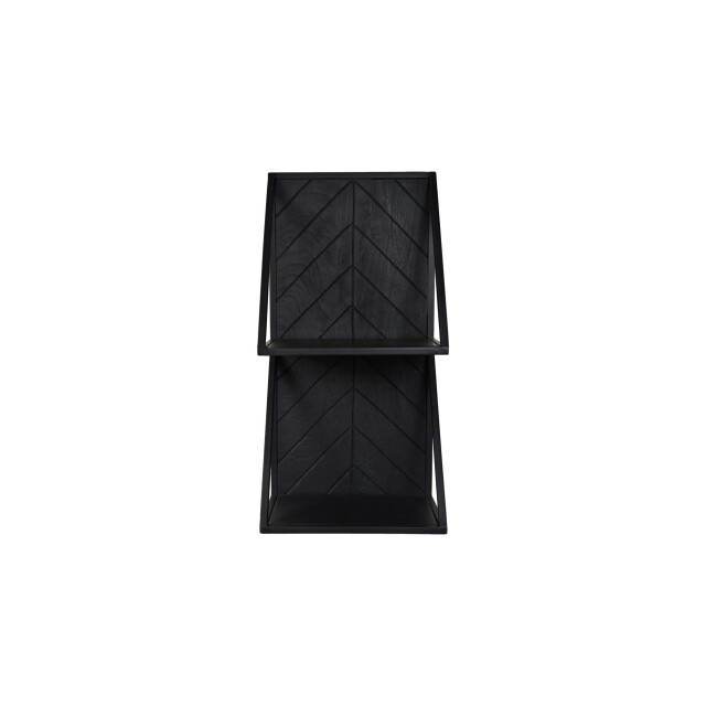 HSM Collection -dubbele wandplank -30x20x60--mango/metaal 2923362 large