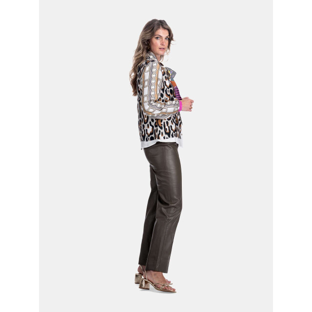Mucho Gusto Blouse st. tropez tijdloze elegant in twill zijde Blouse St. Tropez Tijdloze Elegant in Twill Zijde large
