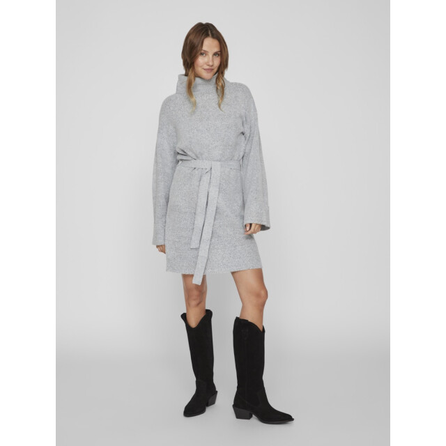 Vila Virolfie ls tie belt knit dress - licht 4409.83.0002 large