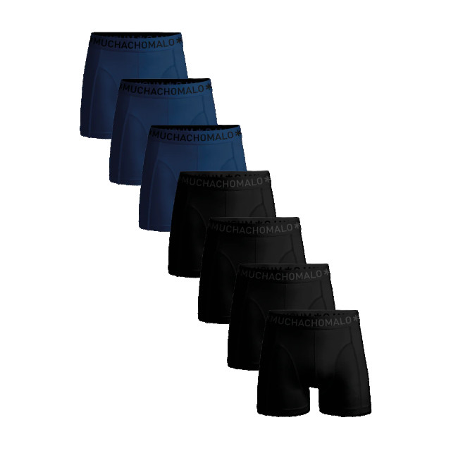 Muchachomalo Heren 7-pack boxershorts effen U-SOLID1010-1139 large