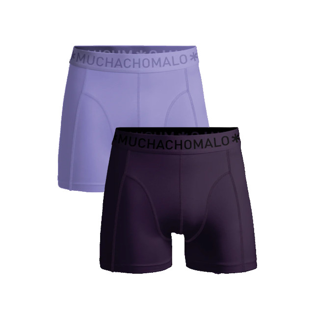 Muchachomalo Heren 2-pack boxershorts U-SOLID1010-1077 large