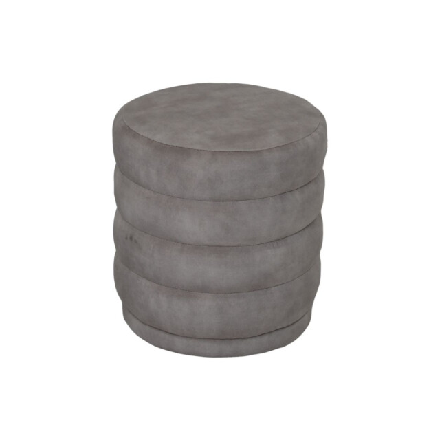 HSM Collection -ronde poef rings-45x45x40--stof 2924055 large
