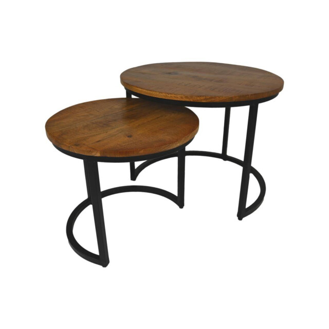 HSM Collection -ronde bijzettafel ronin s/2-ø70x46 / 2923257 large