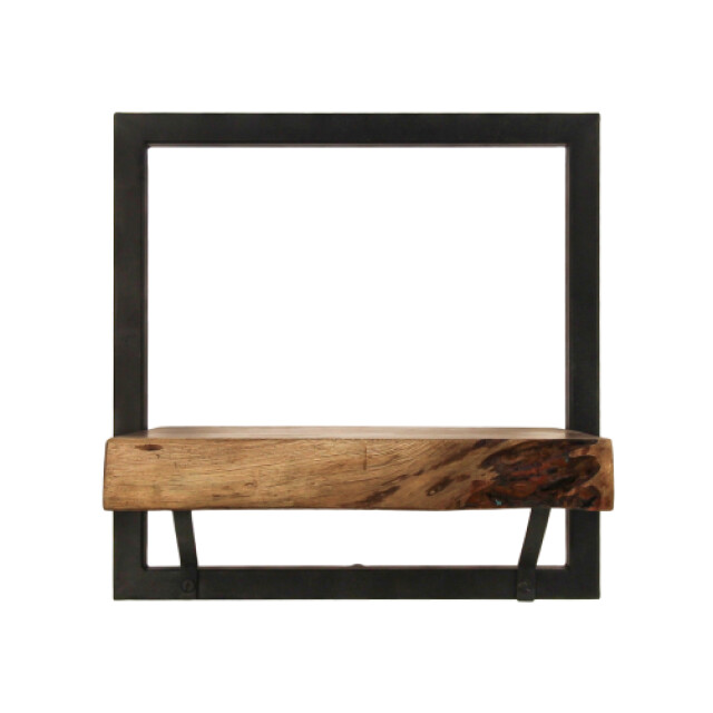 HSM Collection -wandplank levels live edge -32x22x32--acacia/metaal 2923281 large