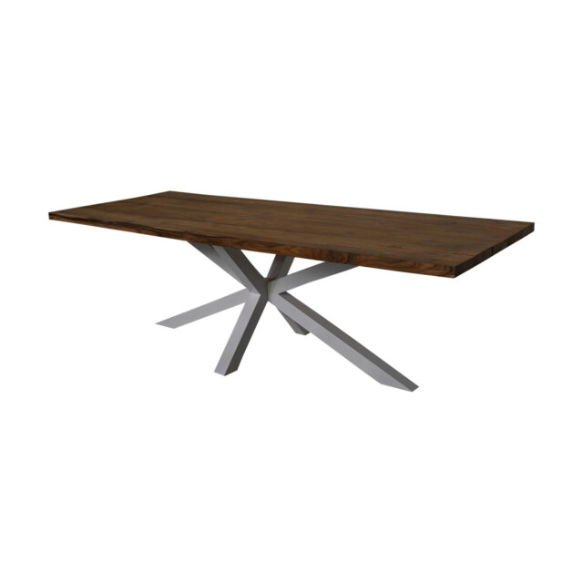 HSM Collection -rechthoekige tuintafel-180x90x76--teak/metaal 2923722 large