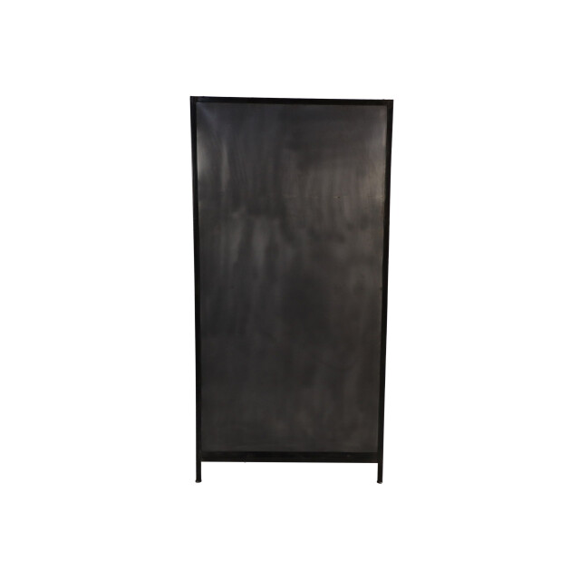 HSM Collection -vitrinekast brooklyn 2 deur-90x40x180--metaal/glas 2922602 large