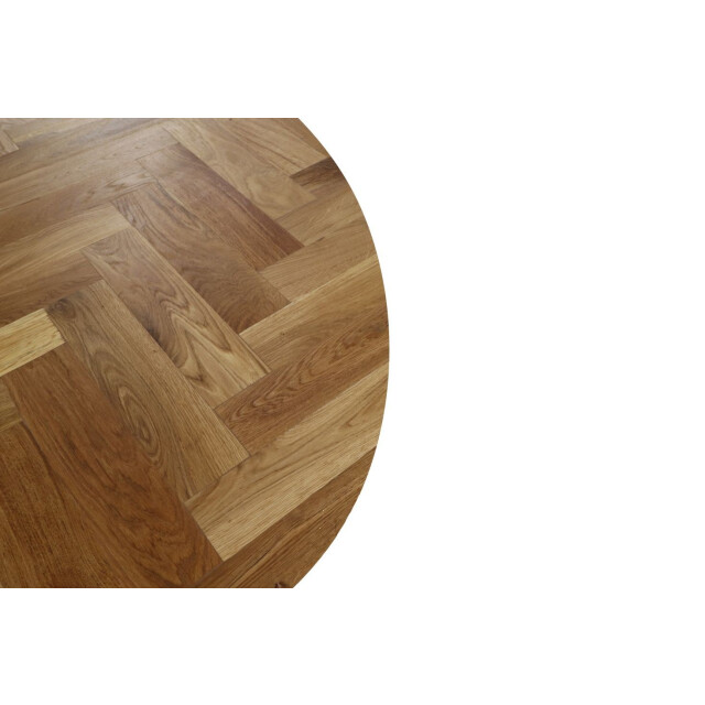 HSM Collection -rond tafelblad fishbone-ø140x4--eiken 2922773 large