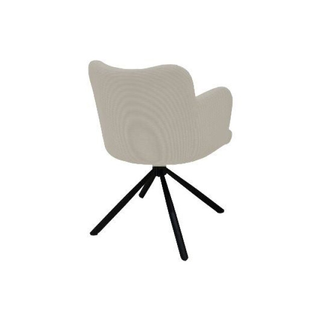 HSM Collection -eetkamerstoel bella s/2-56x60x82--stof/metaal 2923015 large