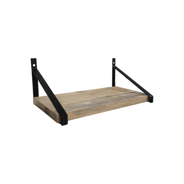 HSM Collection -wandplank -50x25x20--mango/metaal 2923375 large