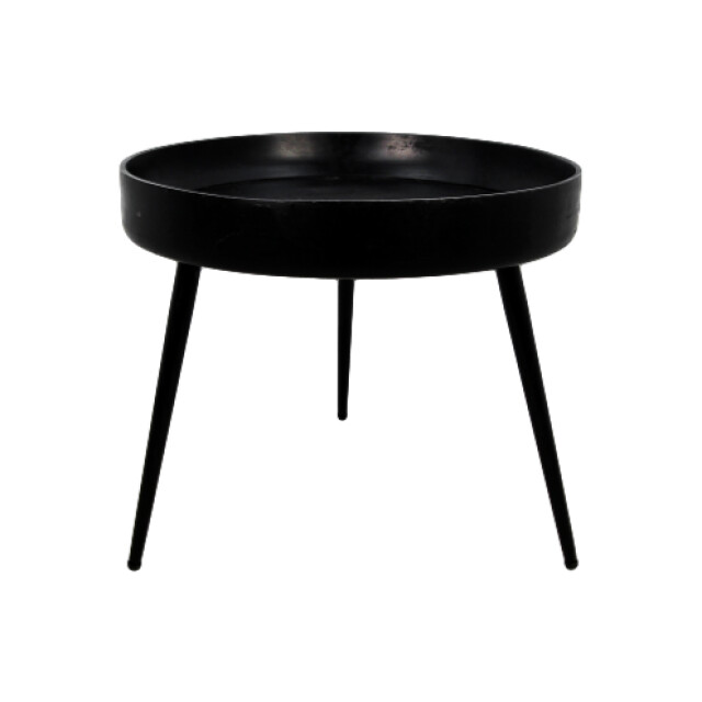 HSM Collection -ronde bijzettafel ventura-ø50x42--mango/metaal 2923182 large