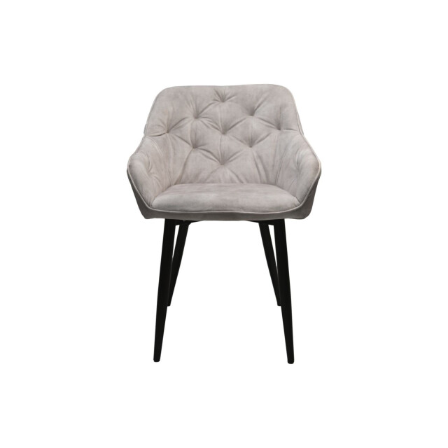 HSM Collection -eetkamerstoel liverpool s/2-56x61x79--stof/metaal 2922977 large