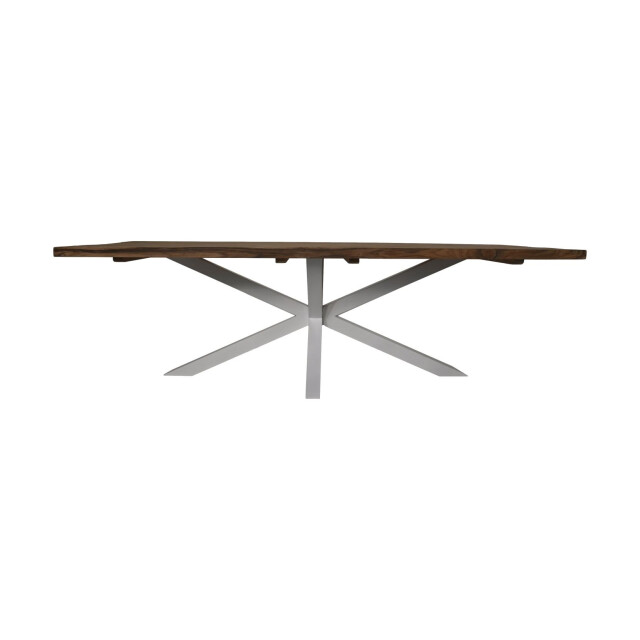 HSM Collection -rechthoekige tuintafel-180x90x76--teak/metaal 2923722 large
