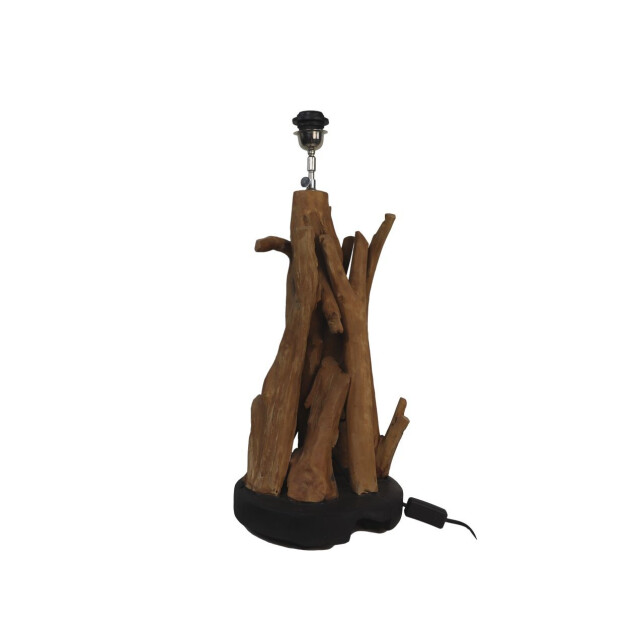 HSM Collection -tafellamp teak root-25x25x50--teak 2923594 large