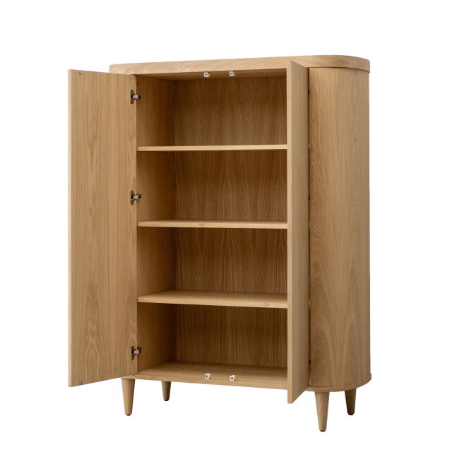 HSM Collection -wandkast dune 2 deur-120x50x160--eiken 2936050 large